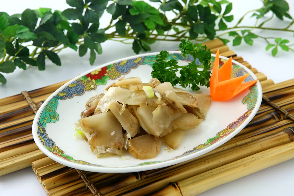 貝の炒め物